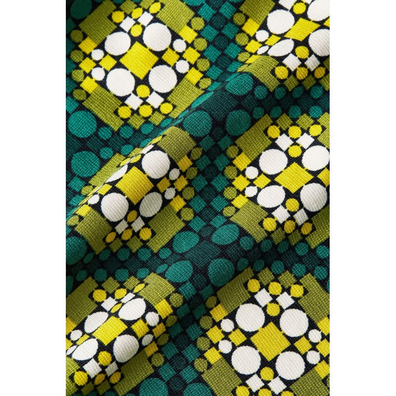 KING LOUIE Heloise Tunic Top Kirby Para Green