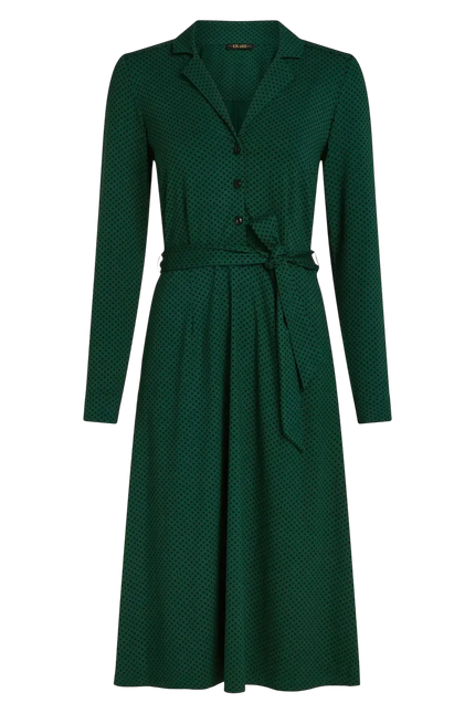 KING LOUIE Lola Dress Piper, botanical green