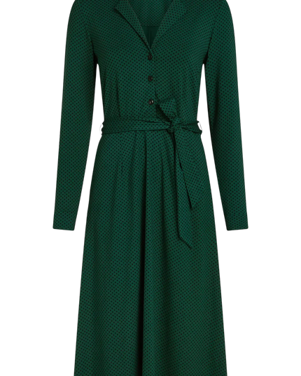 Lola Dress Piper, botanical green