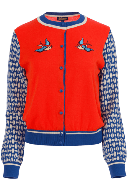 LALAMOUR vest Knitwear Cardigan - Swallow