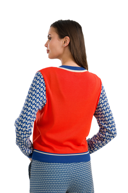 LALAMOUR vest Knitwear Cardigan - Swallow
