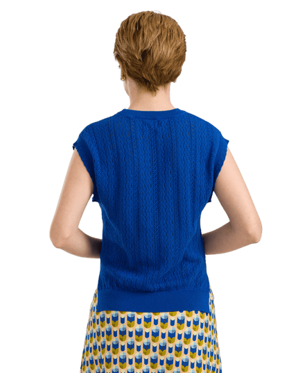 Knitwear Pippa Top - Blue