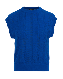 LALAMOUR Knitwear Pippa Top - Blue