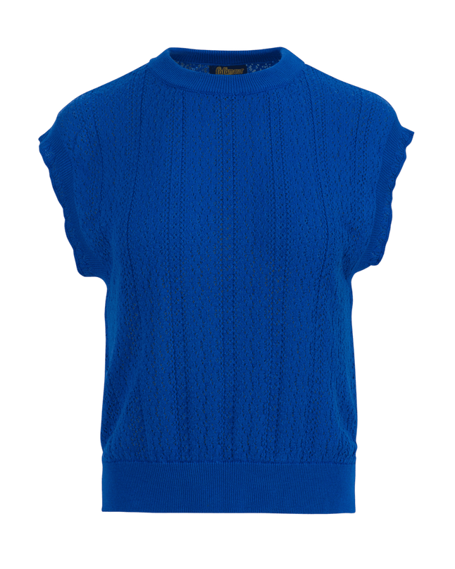 Knitwear Pippa Top - Blue