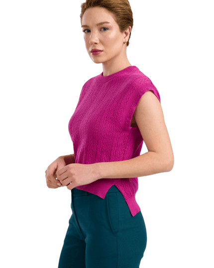 Strik Pippa Top - Fuchsia
