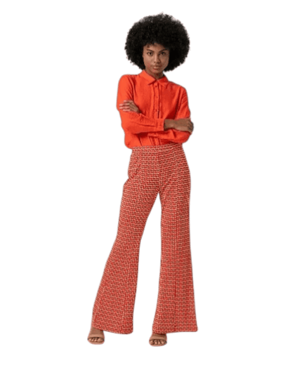 SURKANA Pantalon long évasé