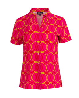 Lena Blouse Short Sleeve Bubble Beat