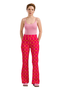 Lieke Flared Pants Bubble Beat