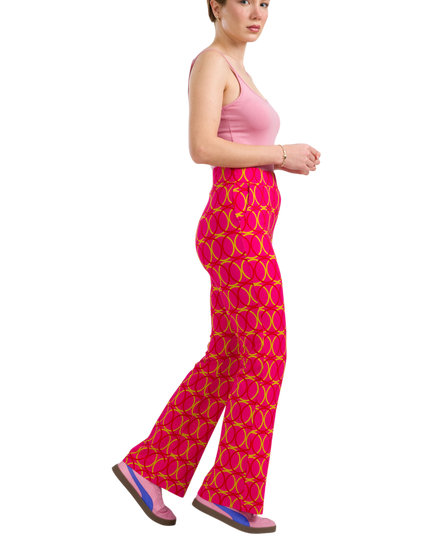 Lieke Flared Pants Bubble Beat