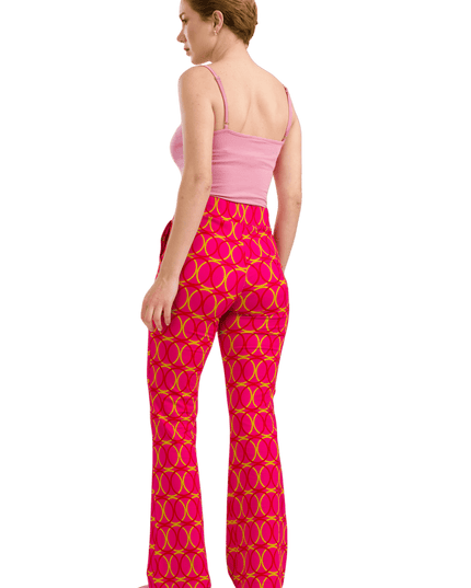 Lieke Flared Pants Bubble Beat