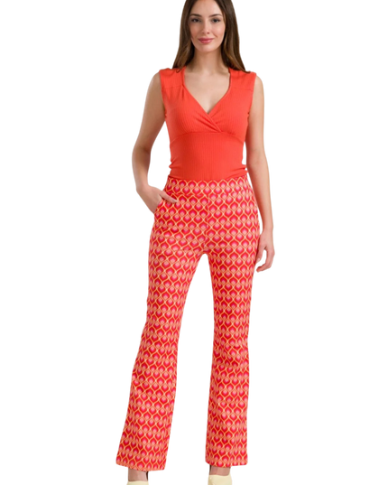 LIEKE ROZSZERZANE SPODNIE Retro Touch