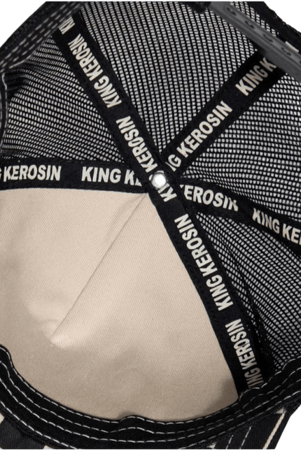 KING KEROSIN TRUCKERCAP, Los Angeles Supply Co. black & offwhite