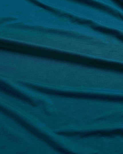 LALAMOUR Lynn Top, ecovero plain petrol