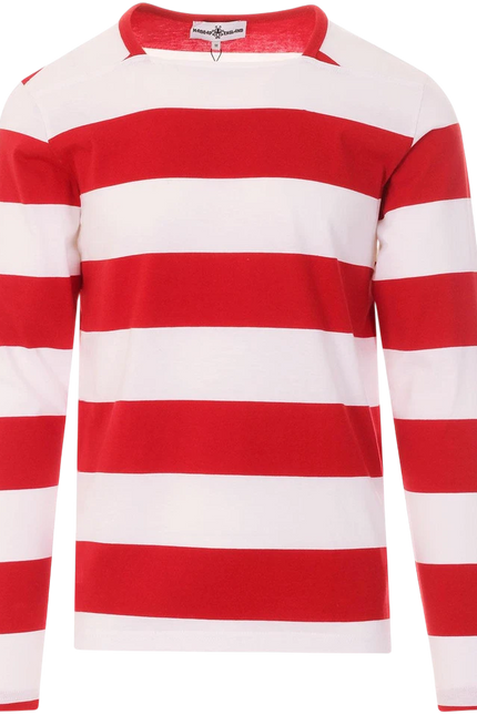MADCAP SHIRT ALLY PALLY MOD STRAIGHT, RED AND WHITE