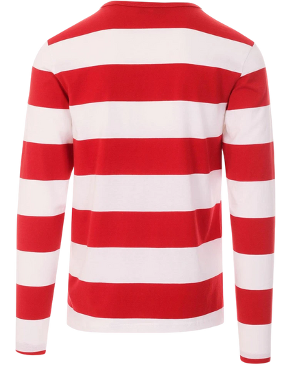 MADCAP SHIRT ALLY PALLY MOD STRAIGHT, RED AND WHITE