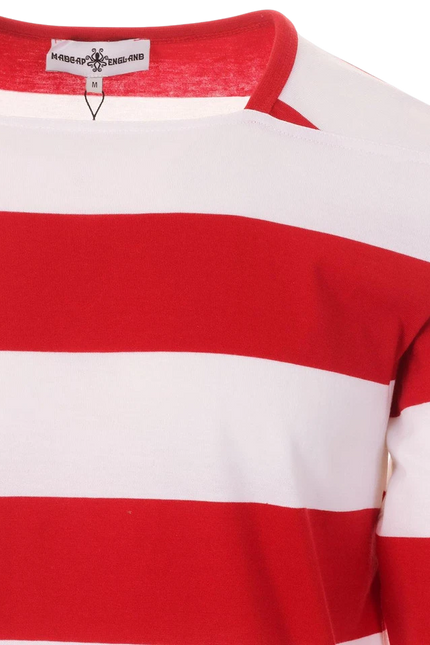 MADCAP SHIRT ALLY PALLY MOD STRAIGHT, RED AND WHITE
