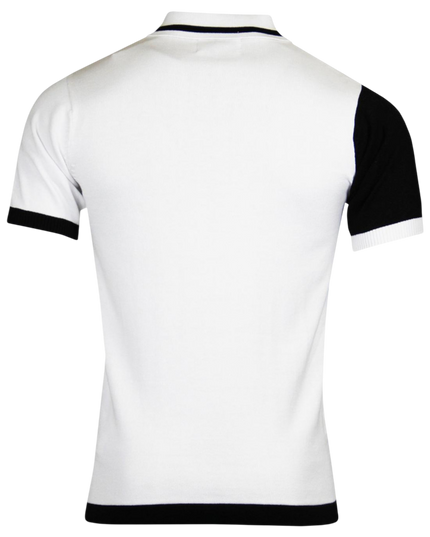 Maytal Mod Ska Check Stripe Polo