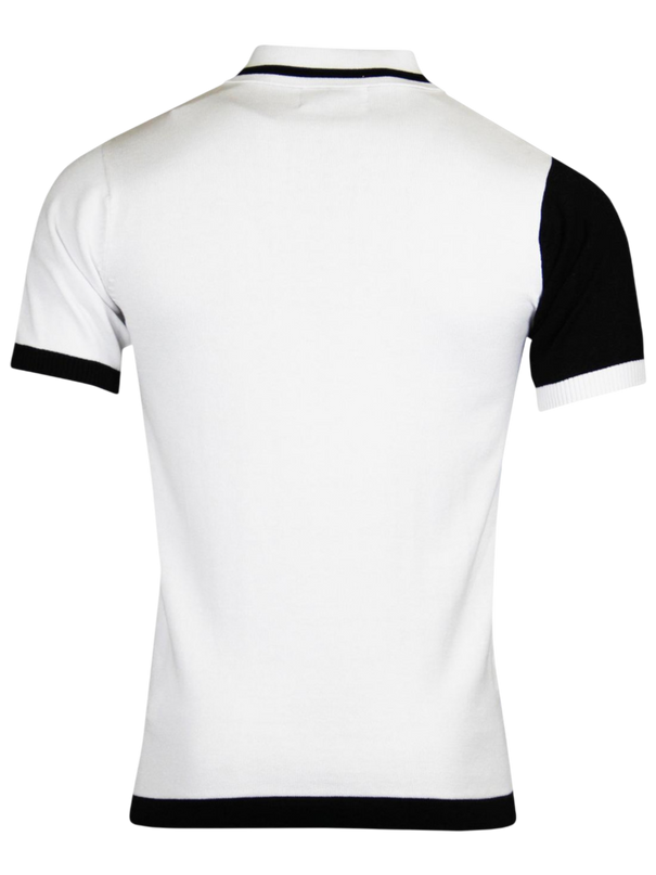 Maytal Mod Ska Check Stripe Polo