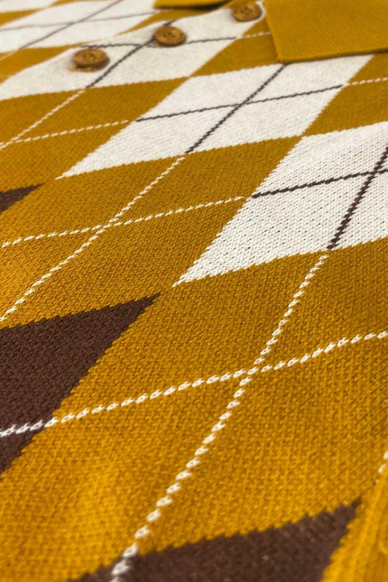MADCAP BROOK ARGYLE KNIY TOP, BUCKTHORN