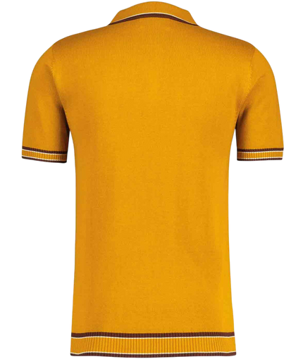 MADCAP MILES JACQUARD POLO, BUCKTHORN