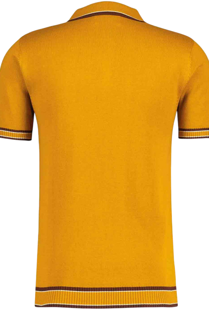 MADCAP MILES JACQUARD POLO, BUCKTHORN