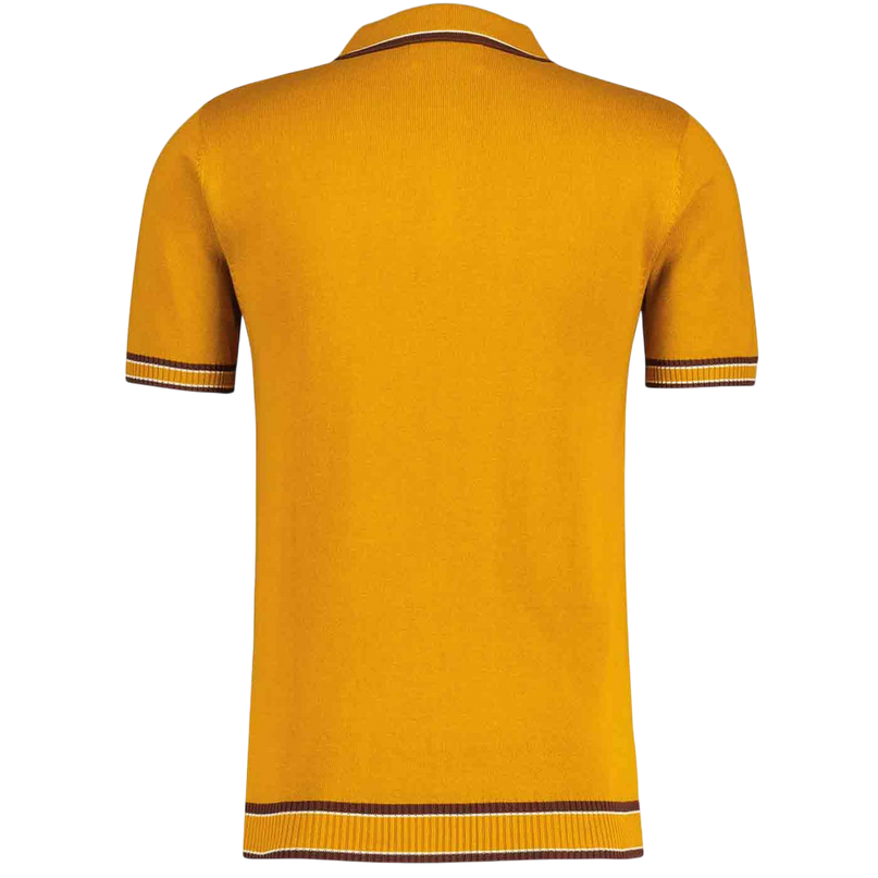 MADCAP MILES JACQUARD POLO, BUCKTHORN