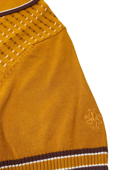 MADCAP MILES JACQUARD POLO, BUCKTHORN