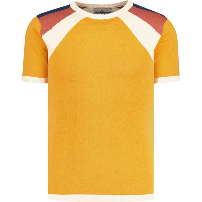 Sunburst Retro 70s Knitted Tee B