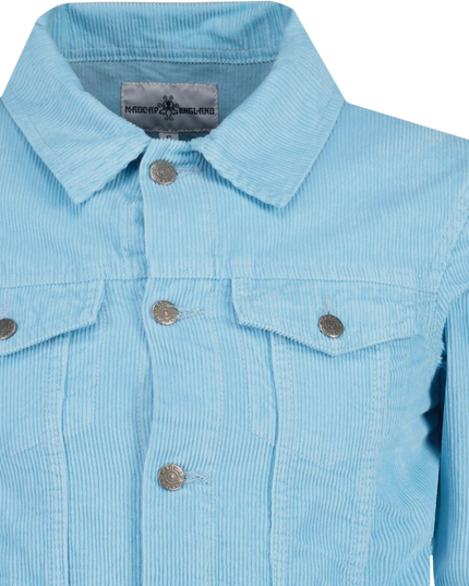 Woburn Retro Mod Cord Western Jacket