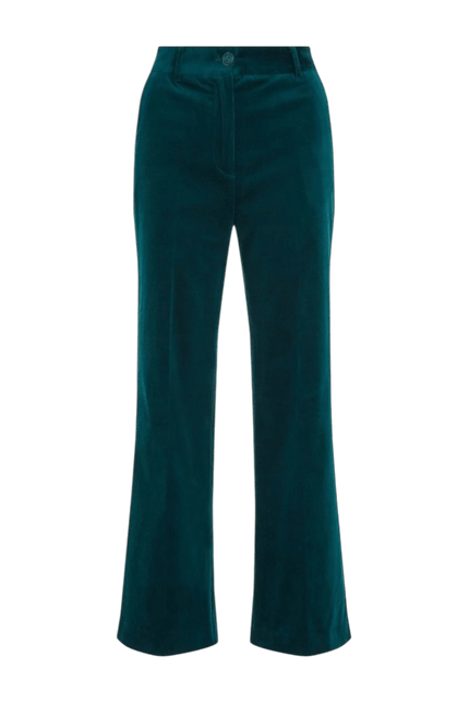 Pantalon King Louie Marci Uni Fargo, vert