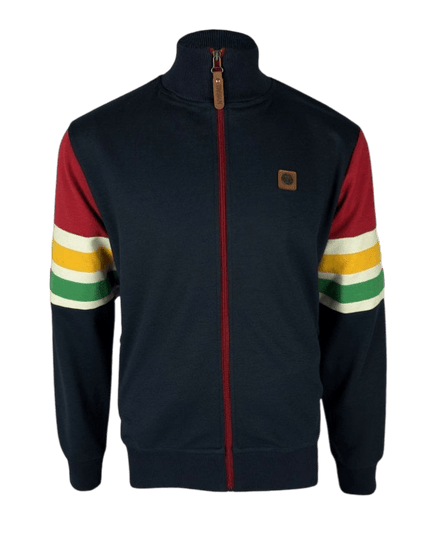 TROJAN Marley Stripe Sleeve Track Top