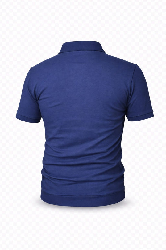 Meru Polo Light Blue - Rok&Billie, The Unique Rebel Boutique