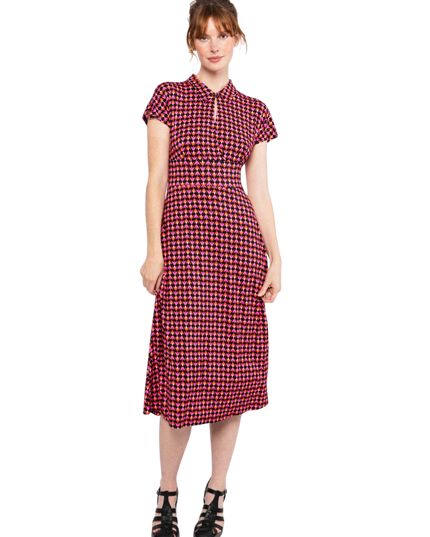 BLUTSGESCHWISTER Midikleid Now We Are Talking Ease, pure Primel
