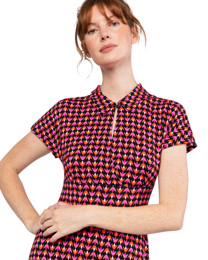 BLUTSGESCHWISTER Midikleid Now We Are Talking Ease, pure Primel