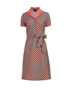 Monique vintage coral flower