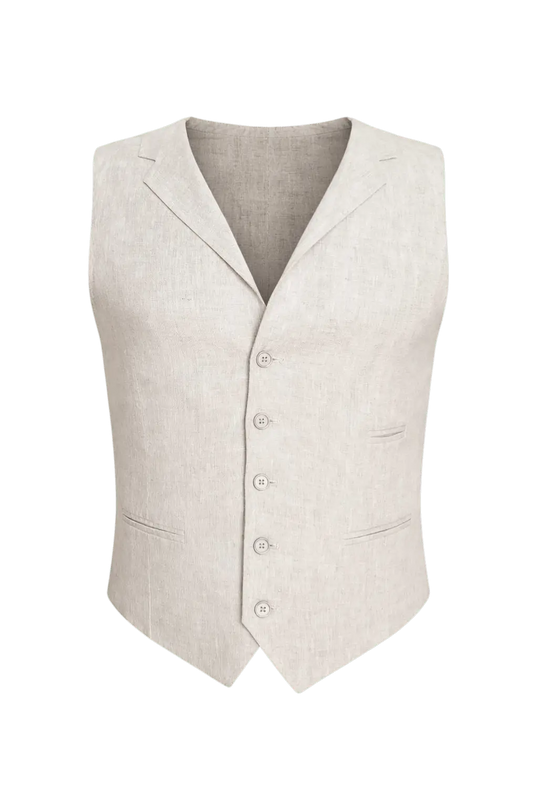 Nevada Gilet Natural - Rok&Billie, The Unique Rebel Boutique