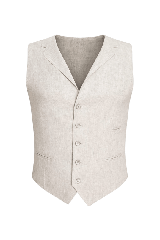 Nevada Gilet Natural - Rok&Billie, The Unique Rebel Boutique