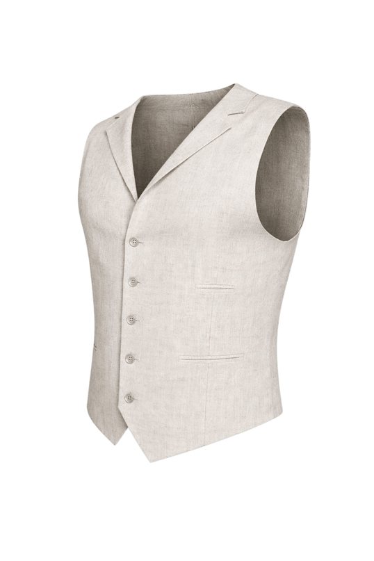 Nevada Gilet Natural - Rok&Billie, The Unique Rebel Boutique