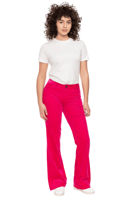 Newton – Velours côtelé Rose