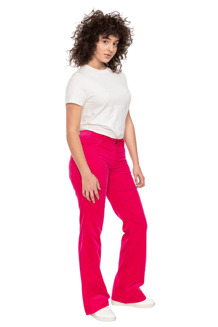 Newton – Velours côtelé Rose