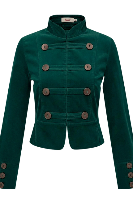HEART KOTU JACKET, PETROL