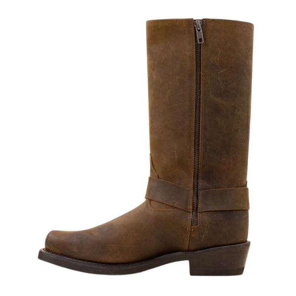 OLD WEST BIKERBOOTS HOOG, BRUIN