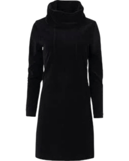LALAMOUR Pleun Tunique Rib Velours plain black