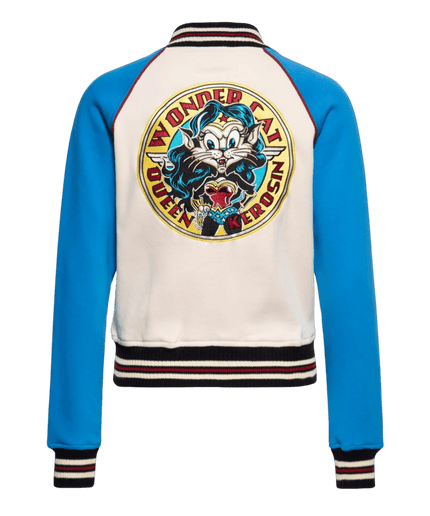 QUEEN KEROSIN CHAQUETA DEPORTIVA RAGLÁN WONDER CAT