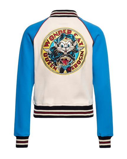 Raglan Sweat Jakke Wonder cat sax