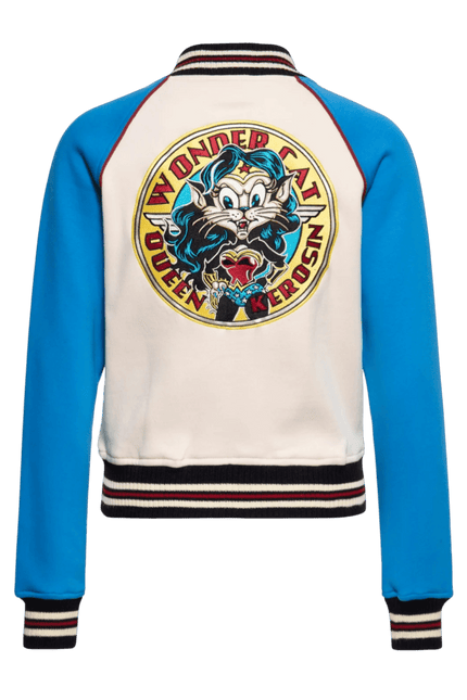 Raglan Sweat Jacket Wonder cat sax