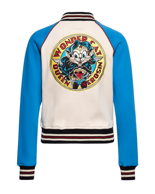 Raglan Sweat Jakke Wonder cat sax