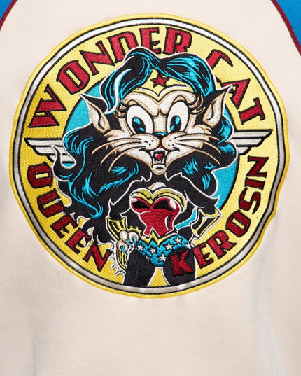 Raglan Sweat Jakke Wonder cat sax