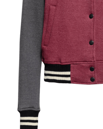 Raglan Sweet Jakke Diamonds Bordeaux