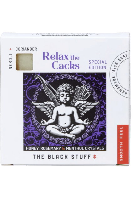 THE BLACK STUFF Relax The Cacks - Limited Edition natuurlijke zeep